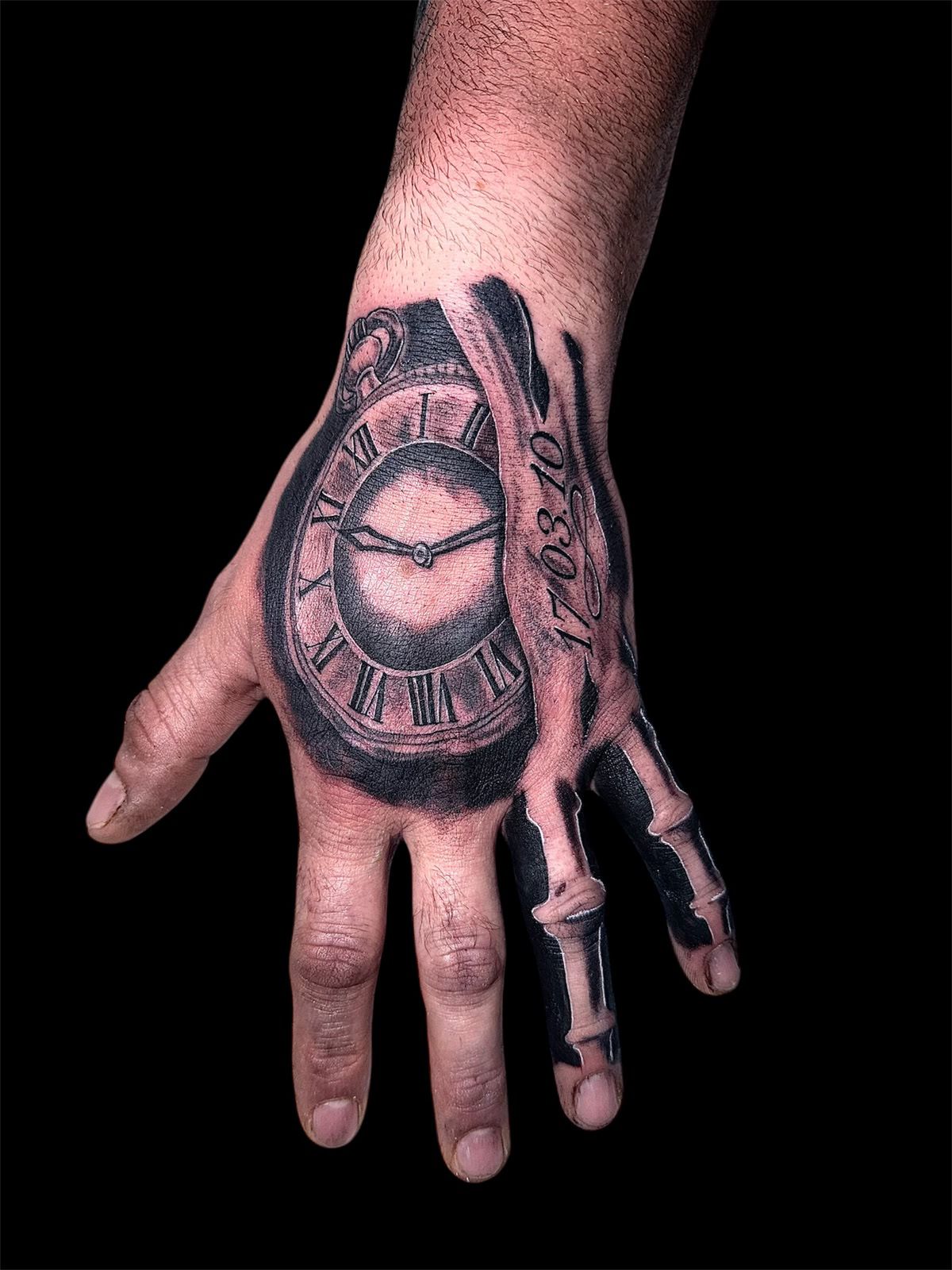 Blackwork Mandala Sleeve