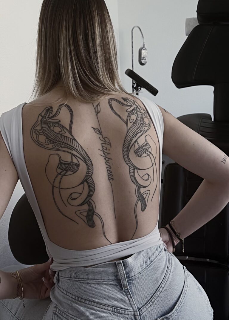 Fine Line tatouage